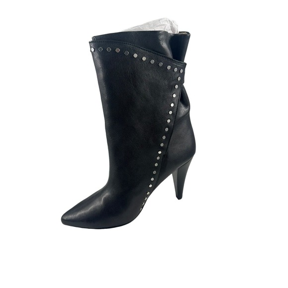 IRO CHLONE $795 Studded Leather Ankle Boots Moto US5.5 FR36 Made in Portugal - Picture 8 of 16
